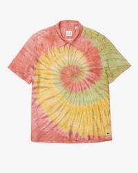 Camisa holgada con efecto tie-dye de Lacoste x Ricky Regal
