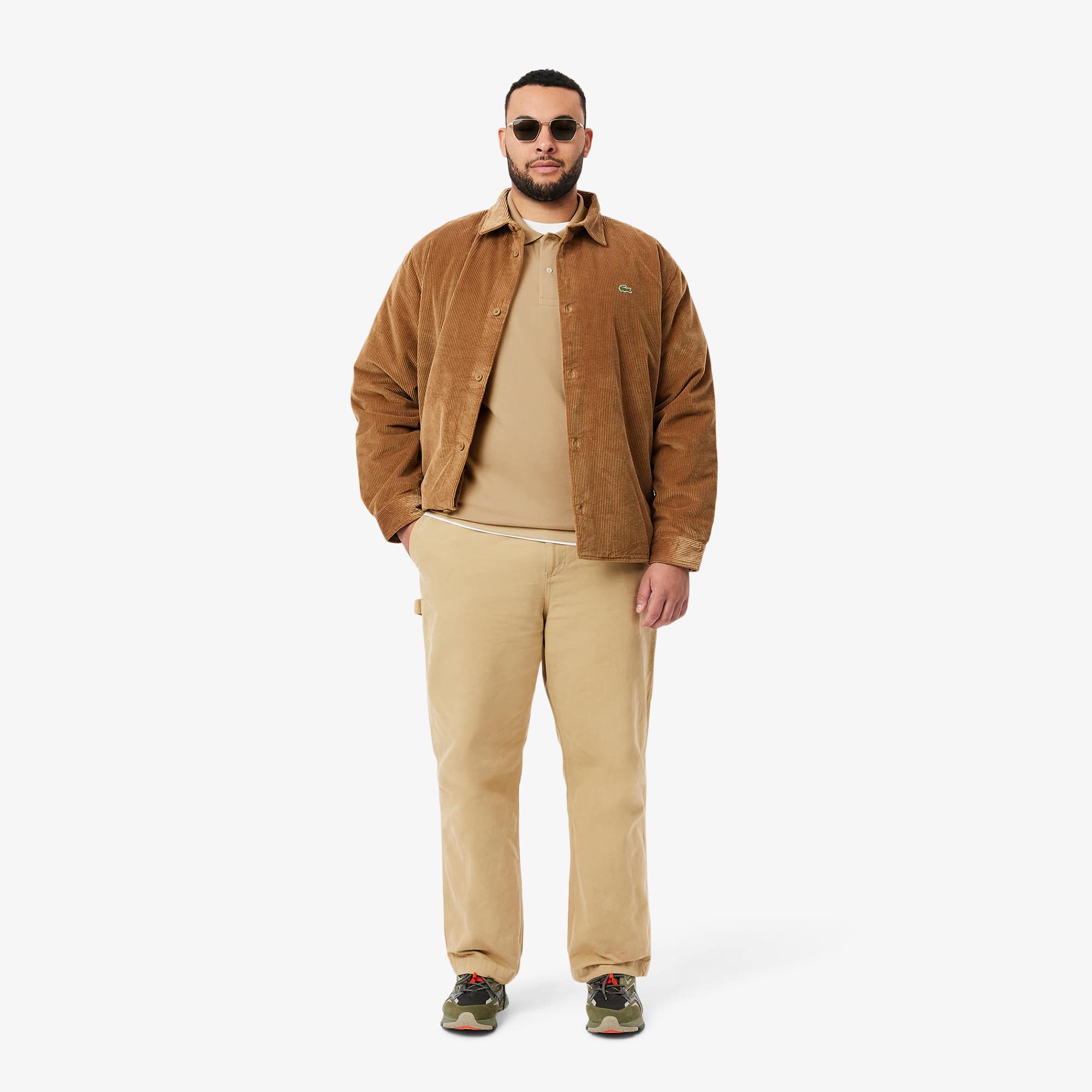 beams LACOSTE CLASSIC FIT US XS ベージュ 2 L1212_02S_20.jpg