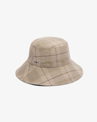 Women's Plaid Cotton Poplin Bucket Hat