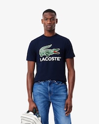 T-shirt homme avec imprimé signature en jersey de coton