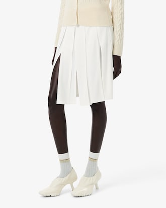 Runway Fluid Pleated Skirt