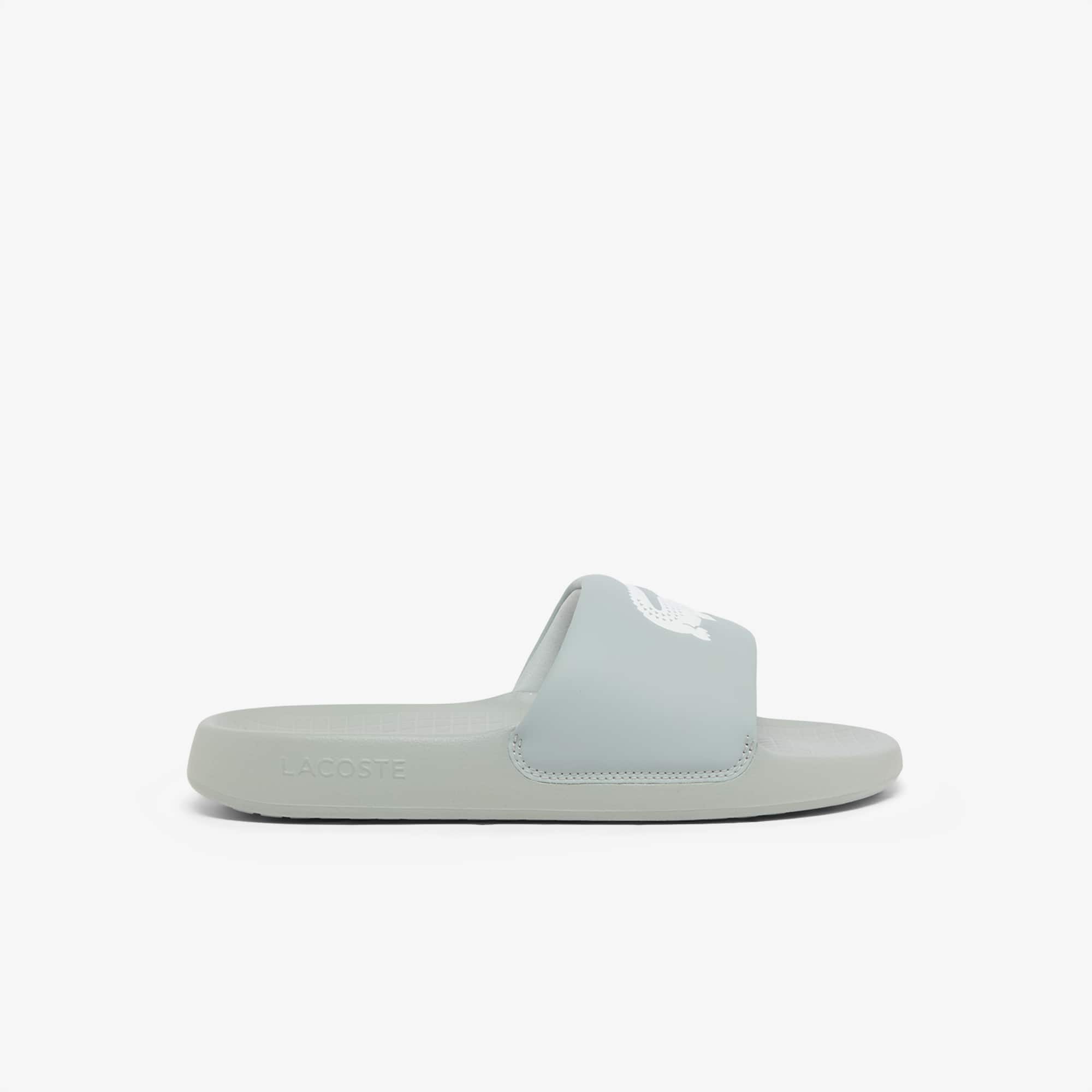 Lacoste Men's Serve Slides 1.0 - 13 In White