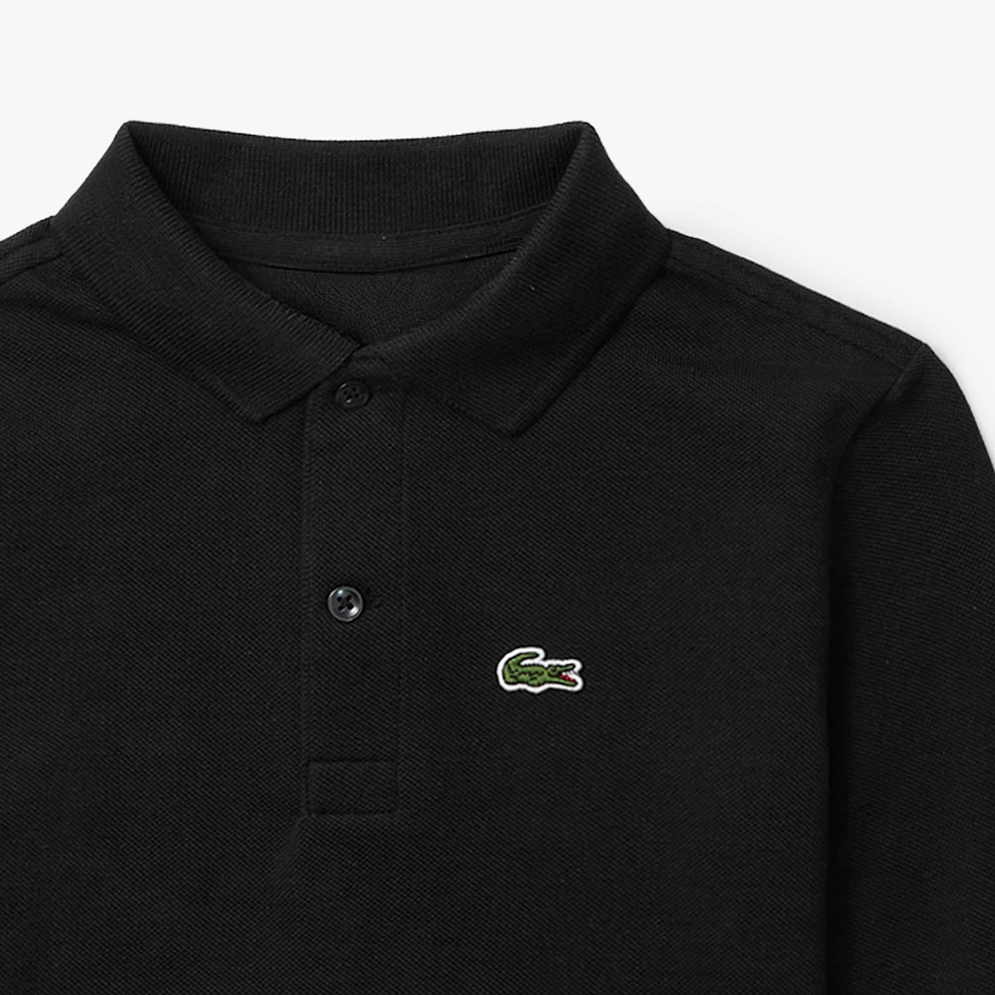 Boys' Long Sleeve Piqué Polo - Teens Polos - New In 2025 | Lacoste