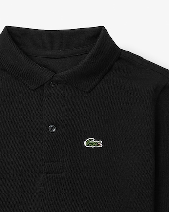 Boys' Long Sleeve Piqu&eacute; Polo