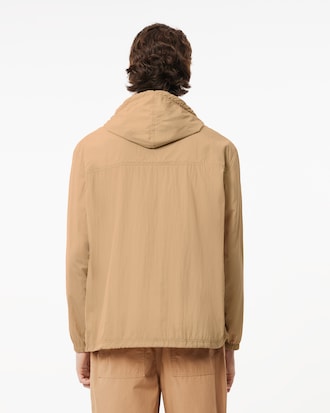 Men's Lightweight Water-Repellent Hooded Jacket