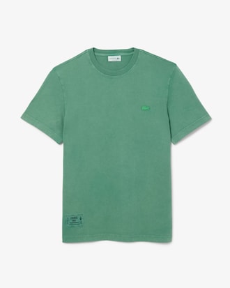 Men's Washed Effect Heavy Jersey T-Shirt