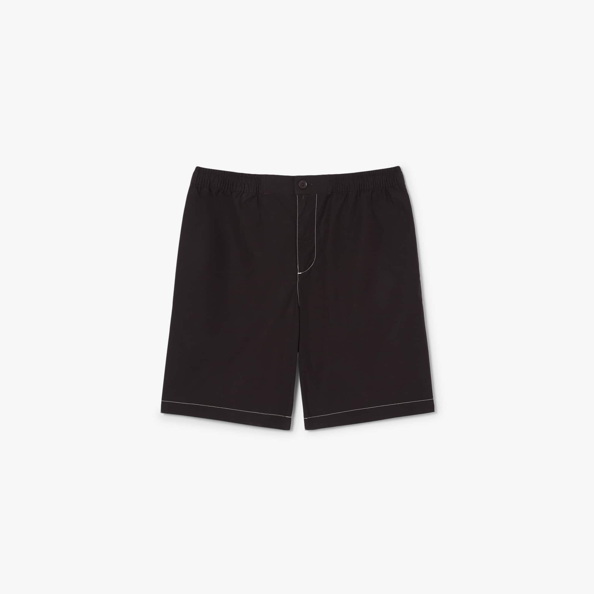 Relaxed Fit Poplin Shorts - Shorts & Swim - New In 2026 | Lacoste