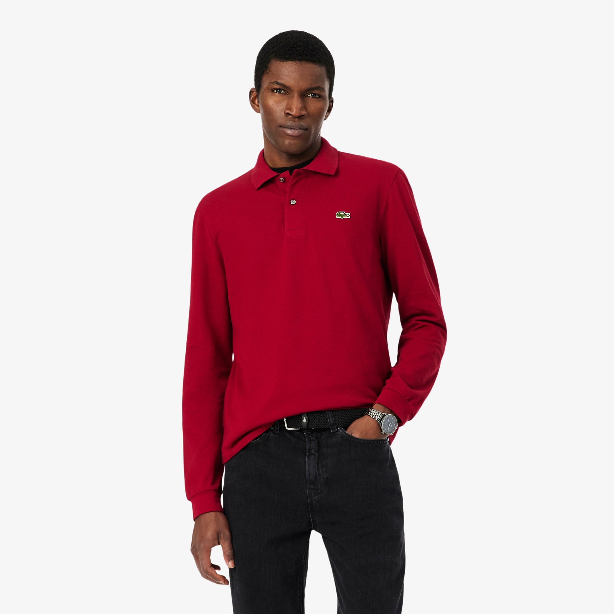 メンズウェア V12 LEOCOMO POLO Men's Classic Fit Long Sleeve L.12.12 Polo - Polo Shirts - New In