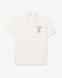 Polo de Petit Piqu&eacute; Bordado de Corte Cl&aacute;sico