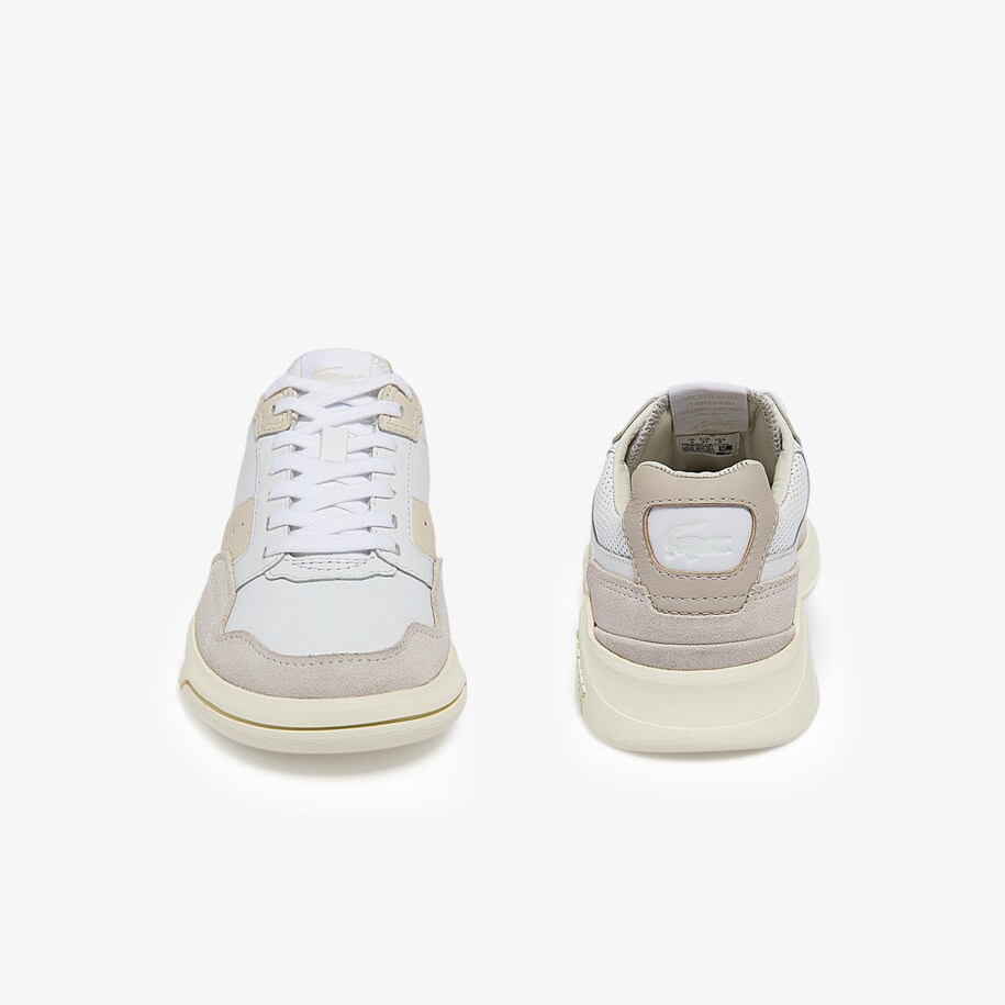 women's game advance luxe leather perforated sneakers