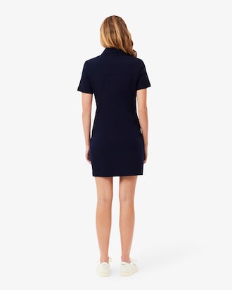 Women's Heavy Piqué Buttoned Polo Dress