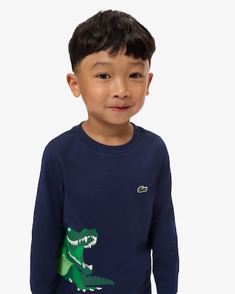 Boys' Long Sleeve Cotton T-Shirt