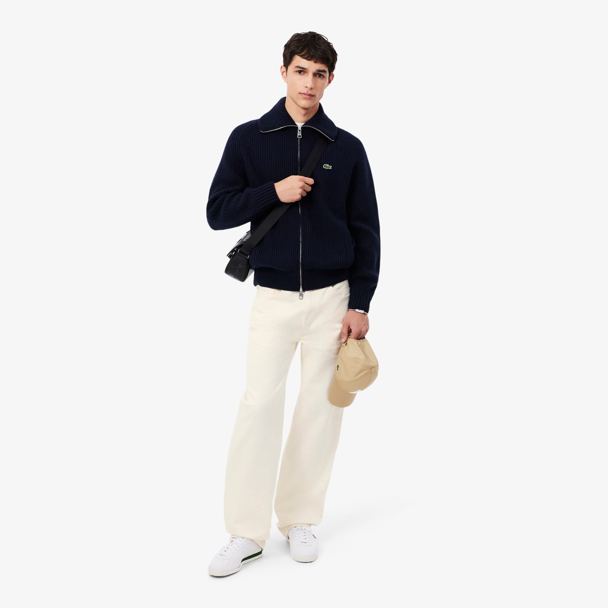 Men's Wool Zip-Up Sweater - Sweaters & Sweatshirts - New In 2026