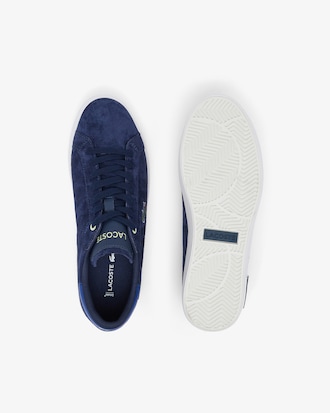 Men's Powercourt Leather Color Contrast Sneakers