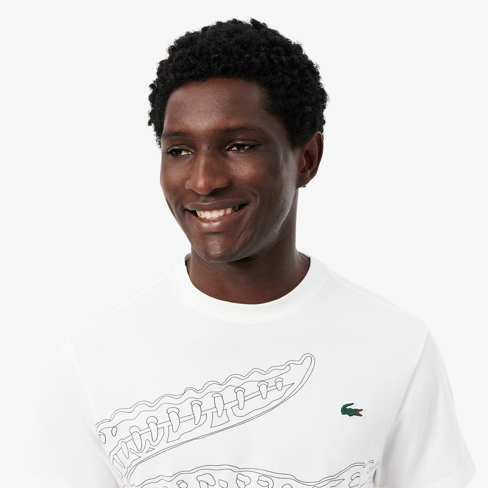 Ultra Dry Crocodile Print Sport T-shirt - T-shirts - New In 2026
