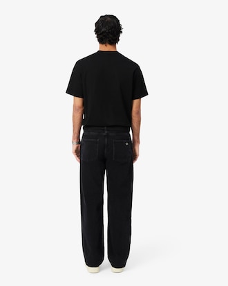 Men's 5-Pocket Straight Cut Indigo Jeans