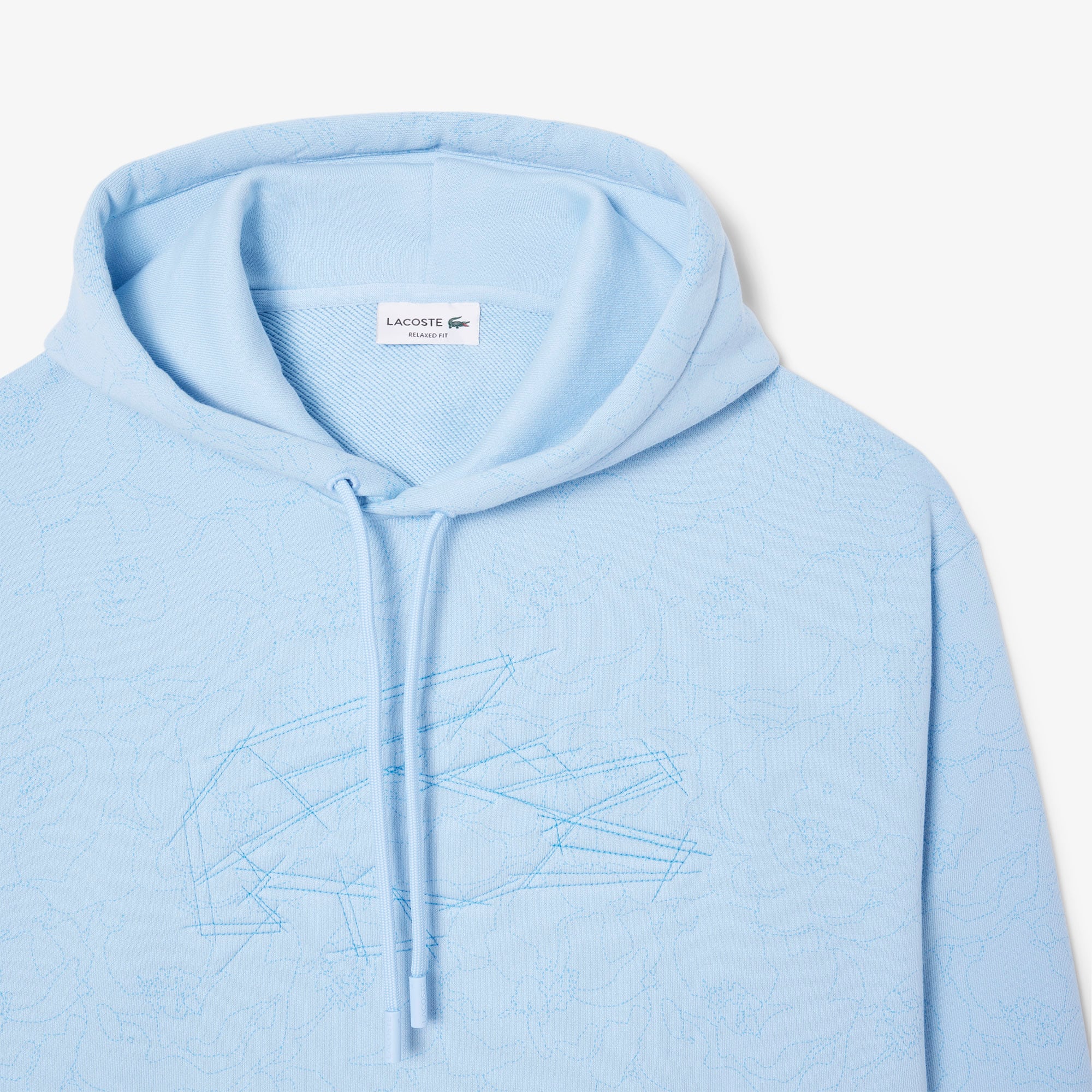 Men's Relaxed Fit Printed Hoodie - Sweaters & Sweatshirts - New In