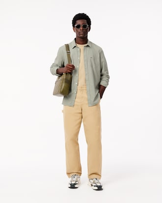 Men's Regular Fit Cotton Flannel Shirt