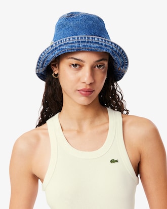 Débardeur femme Lacoste slim fit en coton biologique