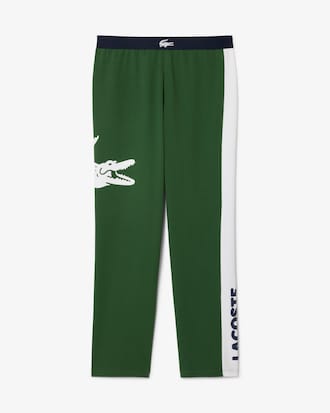 Men's Printed Fleece Loungewear Pants