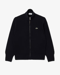 Men's Wool Zip-Up Sweater