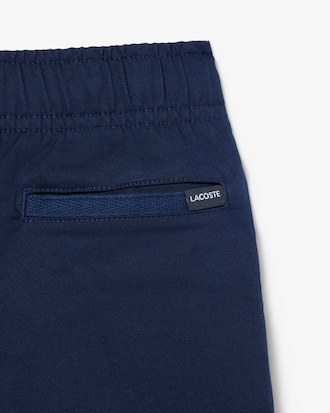 Stretch Cotton Twill Chino Shorts