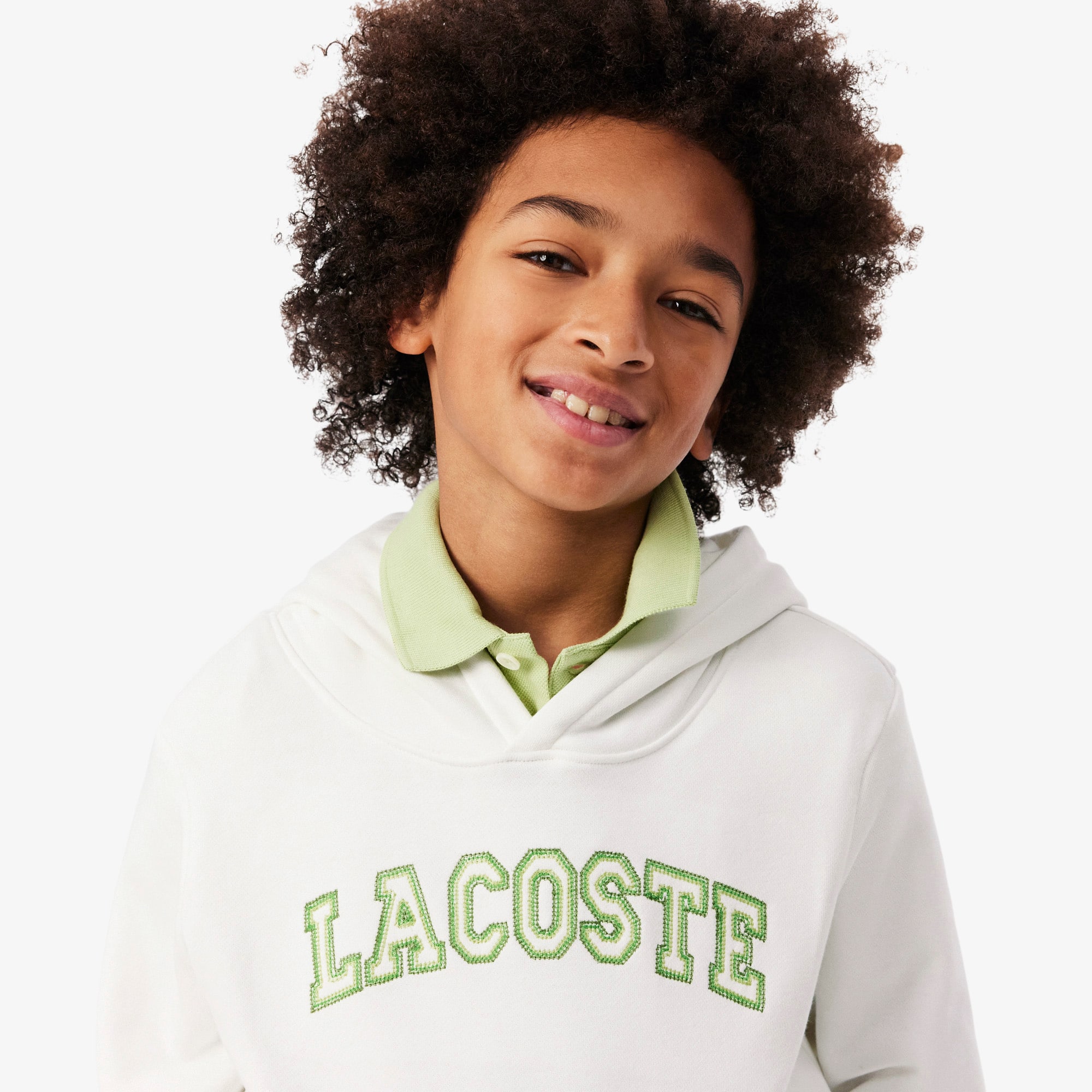 Embroidered Fleece Hoodie