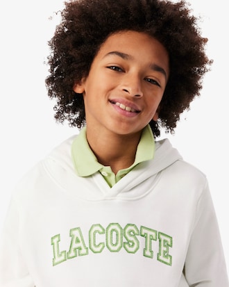 Embroidered Fleece Hoodie