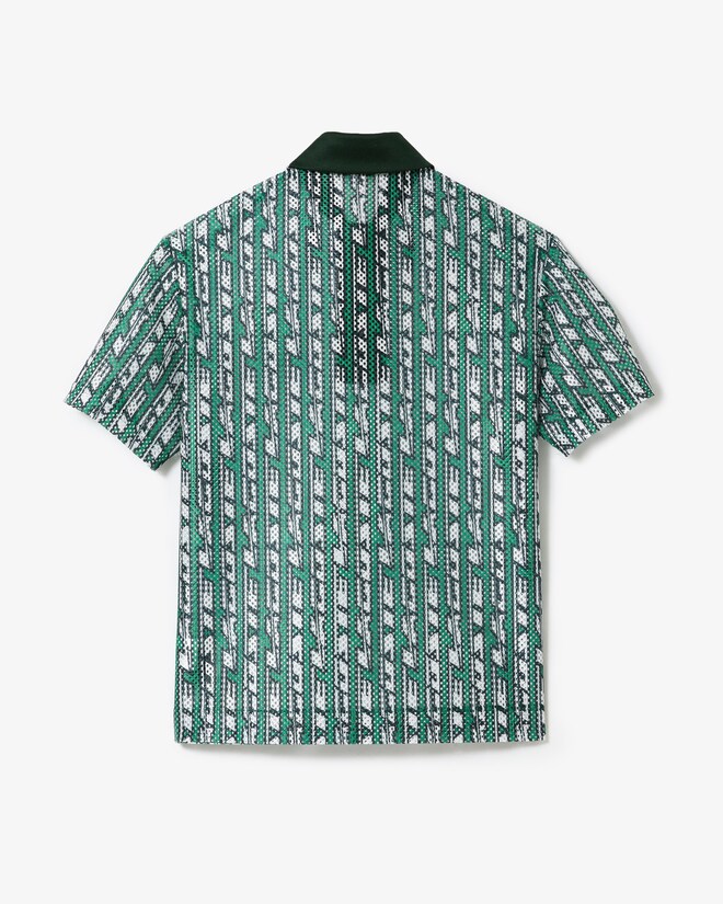 Unisex Lacoste Fashion Show Edition Contrast Badge Polo - Polo 