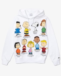 Unisex Lacoste x Peanuts Hooded Organic Cotton Sweatshirt