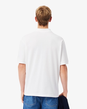 Men's Loose Fit Heavy Piqu&eacute; Polo