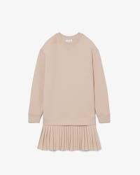 Robe sweat oversize coton