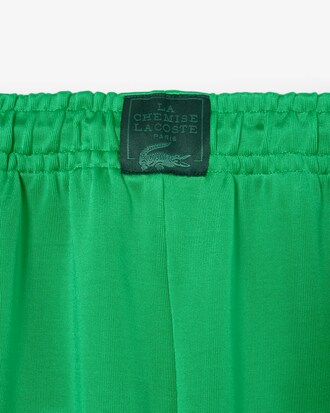 Women's Runway Oversized Satin Shorts