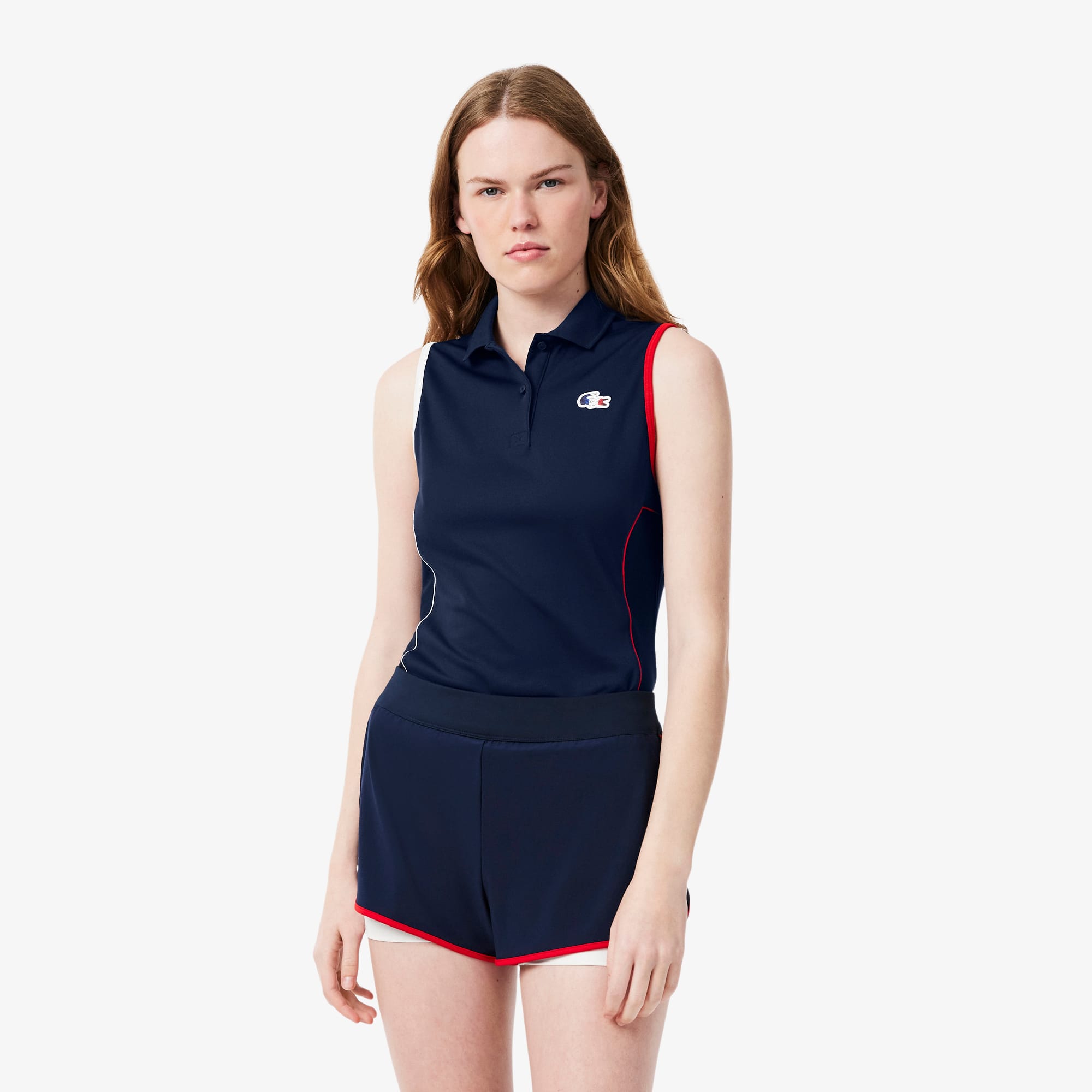 Lacoste French Tennis Team Polo Shirt - Xs (34) In Blue