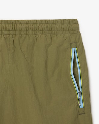 Men's Relaxed Fit Zip-Up Pocket Shorts