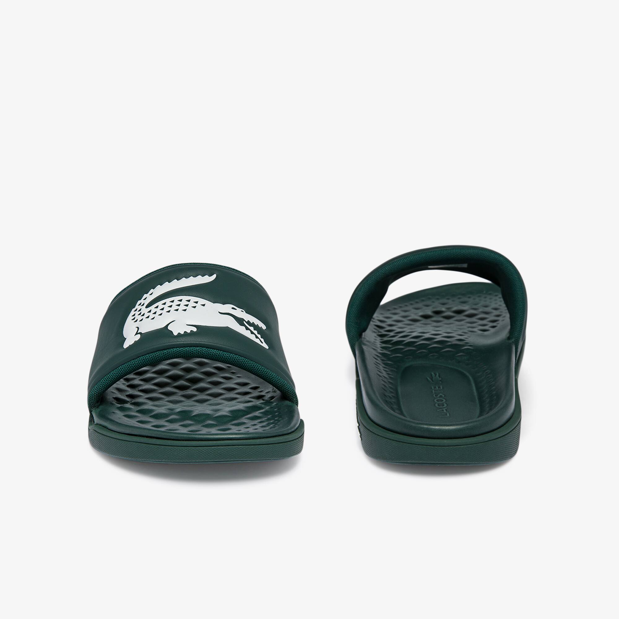 Men's Croco Dualiste Logo Strap Slides - Slides - New In