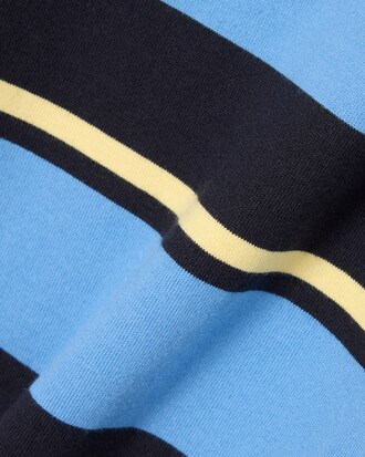 Striped Rugby Polo Shirt