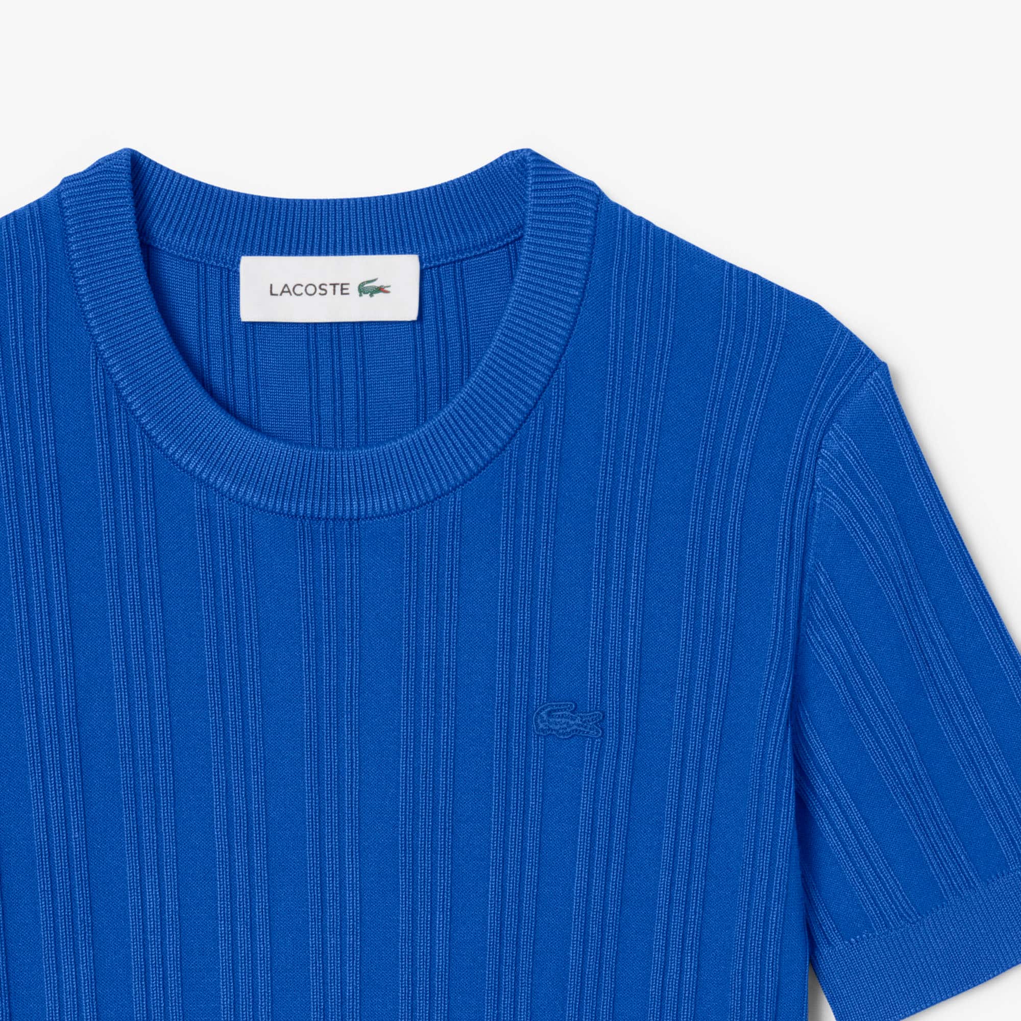 Women's Short Sleeve Rib Knit Sweater