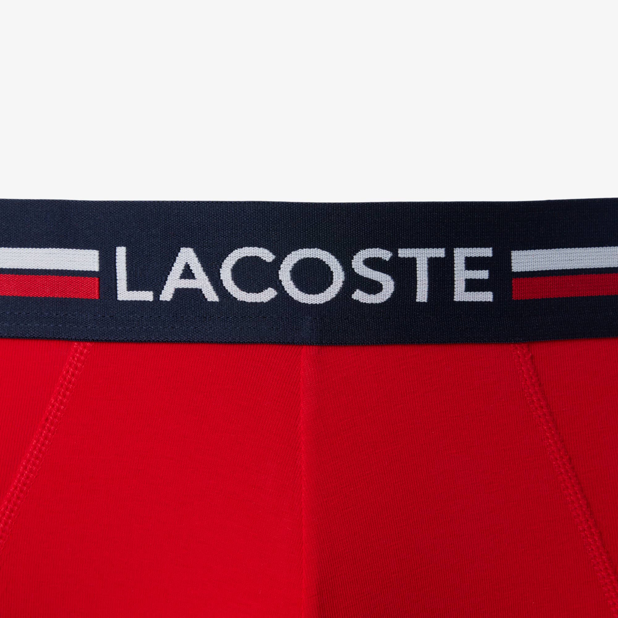 Men's 3-Pack Logo Waist Cotton Briefs