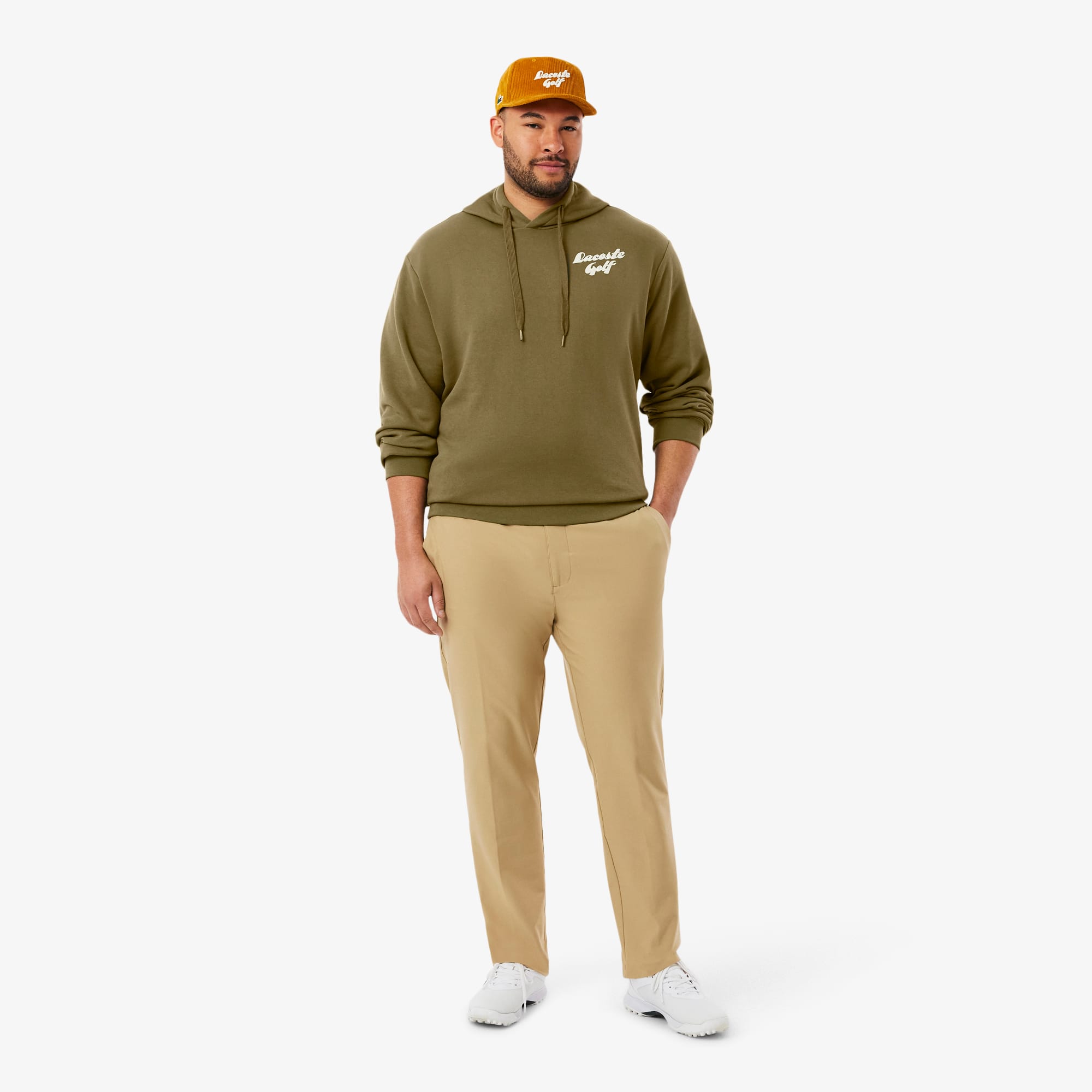 Men's Printed Fleece Golf Hoodie - Sweaters & Sweatshirts - New In