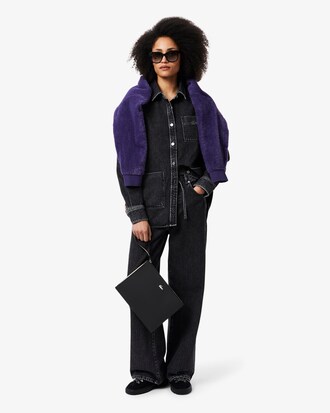 Bolsa Anna de Lona Piqu&eacute; para Mujer