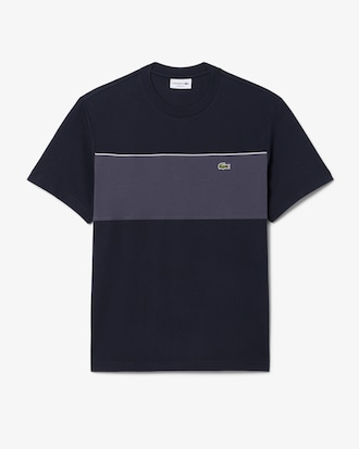 Colour-Block Cotton T-shirt