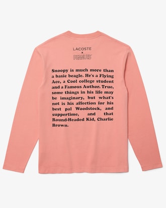 Men’s Lacoste x Peanuts Organic Cotton T-shirt