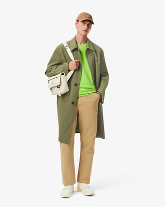 Men's Water-Repellent Windproof Trench Coat