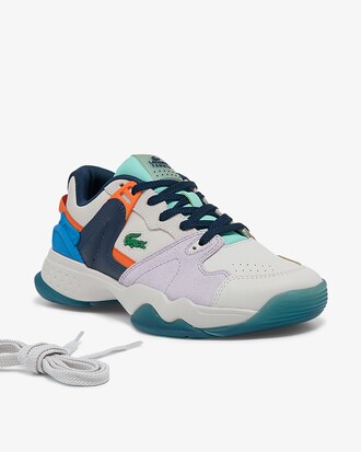 Women's T-Point Suede and Leather Sneakers