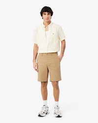Regular Fit Stretch Cotton Chino Bermuda Shorts