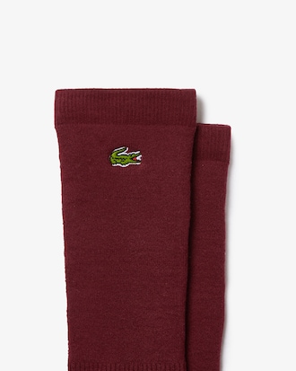 Unisex Lacoste Fashion Show Edition Long Terrycloth Socks
