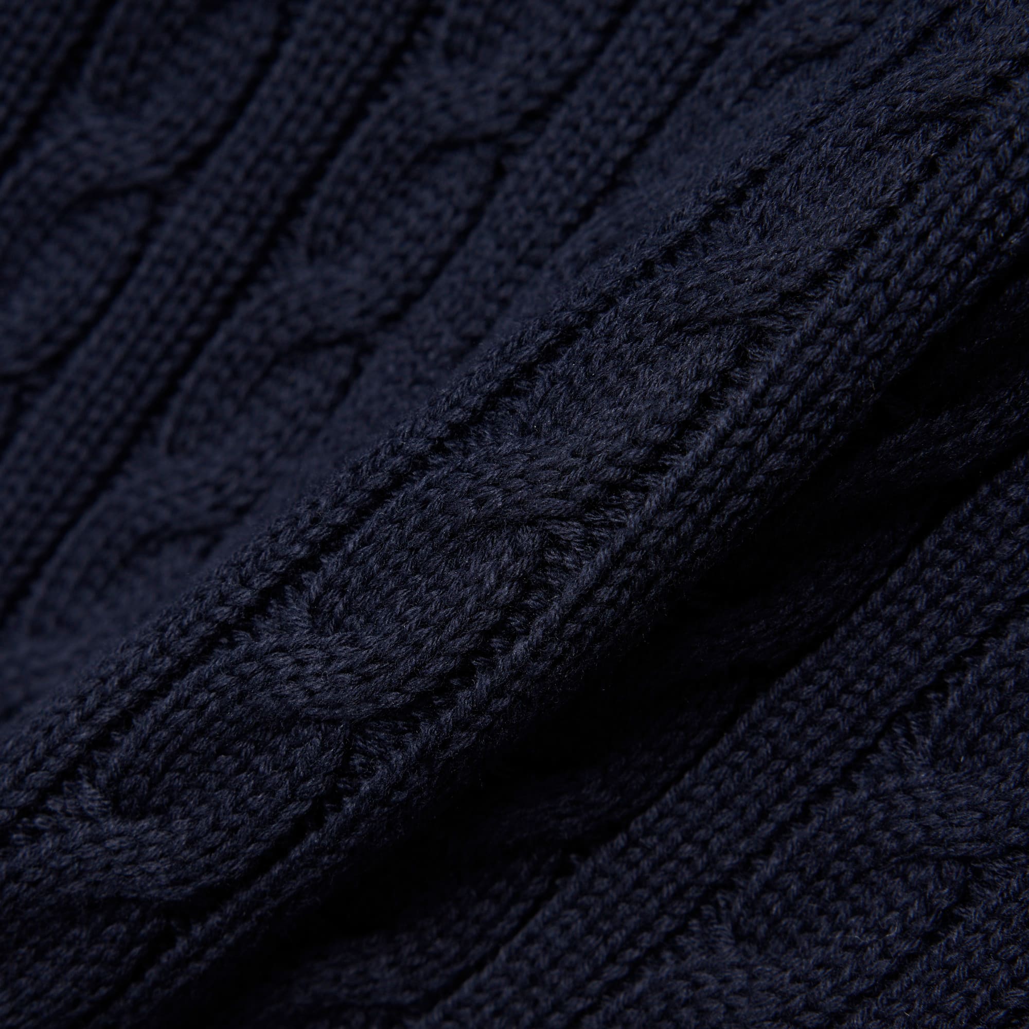Men's Cable Knit Cotton Sweater