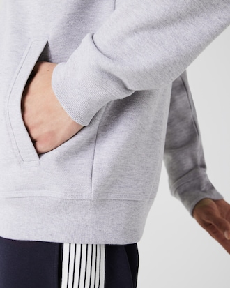 Men's Zip-Up Piqué Fleece Jacket
