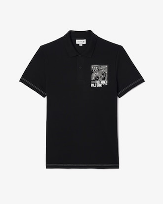 Men's Regular Fit Lacoste Movement Printed Polo